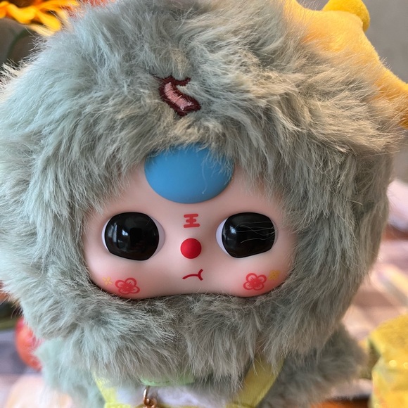 Other - Baby Three‎ Chinese Zodiac The Snake movable eyes open box but new Confirmed